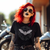T-shirt Conception de chauve-souris symbolique