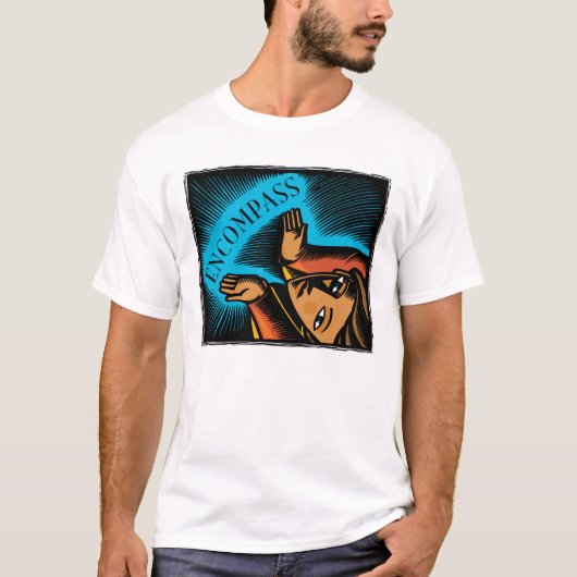 T-shirt Conception de chemise (Devant)