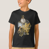 Conception de chemise à l'histoire de Steampunk