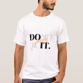 T-shirt conception de chemise blanche (Devant)
