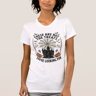 T-shirt Conception de chemise de friandises fantômes Hallo