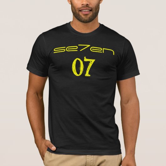 T-shirt conception de chemise de se7en (Devant)