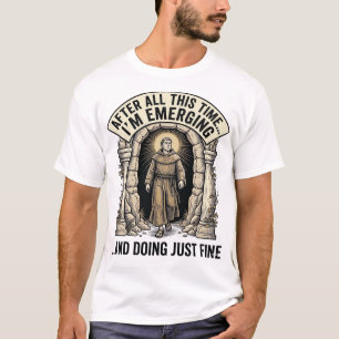 T-shirt Conception de chemise graphique de gravure d'humou