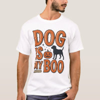 Conception de chemise Halloween Vintage Dog Is My
