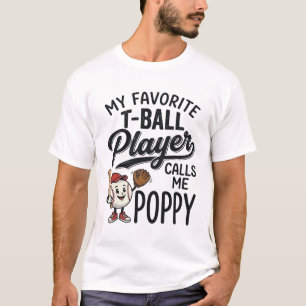 T-shirt Conception de chemise Je m'appelle Poppy par le jo