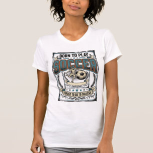 T-shirt Conception de chemise universitaire de football vi