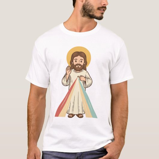 T-shirt Conception de chemise vectorielle de bénédiction r (Devant)