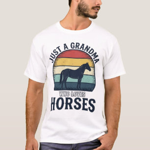 T-shirt Conception de chemise Western vintage Grand-mère a
