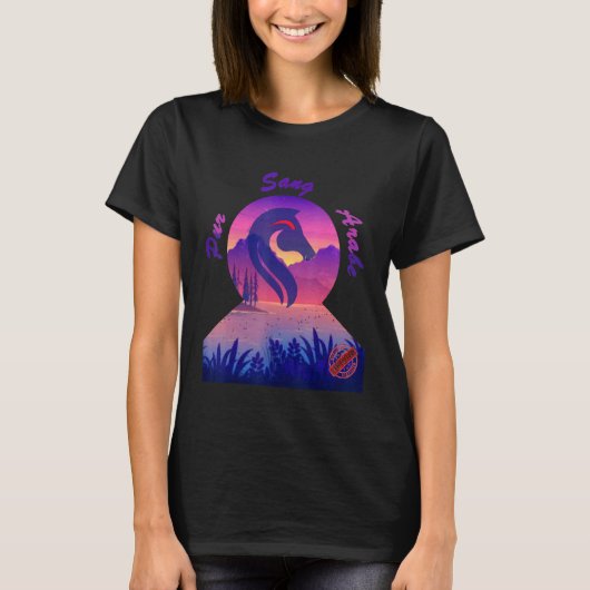T-shirt Conception de cheval de Fatima (Devant)