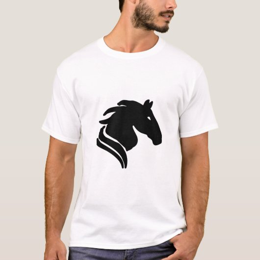 T-shirt Conception de Cheval du Zodiaque Chinois (Devant)