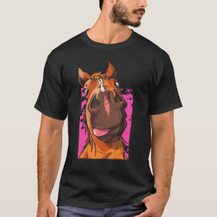 T-shirt Conception de cheval pour l'écurie et tous les cav