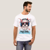 T-shirt conception de chien (Devant entier)