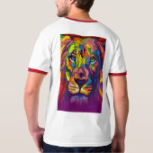 T-shirt conception de chien (Dos entier)