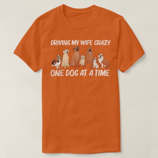 T-shirt Conception de chien mignon pour hommes papa chien (Design devant)