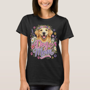 T-shirt Conception de chiot à l'aquarelle pour amateur de
