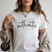 T-shirt Conception de citation authentique pour le style d
