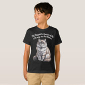 T-shirt Conception de citation de l'opinion de mes Ragdoll (Devant entier)