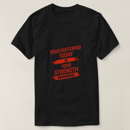 T-shirt Conception de citation de motivation (Design devant)
