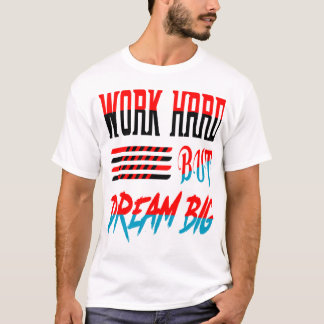 T-shirt Conception de citation de typographie AI Travaille
