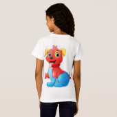 T-Shirt Conception de citation inspirante de chat endormi (Dos entier)