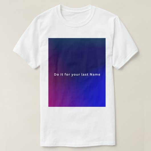 T-shirt Conception de citation motivationnelle  (Design devant)