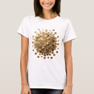 T-shirt Conception de citation Snappy Gold EXPLOSION DE PI