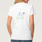 T-shirt Conception de cœur gentil (Dos)