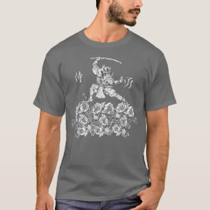 T-shirt Conception de coloriage CoverKicks Samurai 