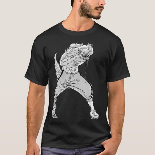 T-shirt Conception de combat de Legoshi (Devant)