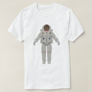 T-shirt Conception de combinaisons spatiales pour astronau