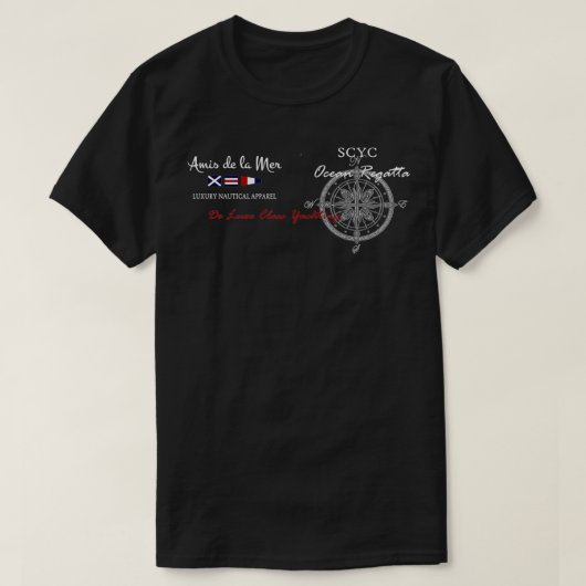 T-shirt Conception de compass (Design devant)