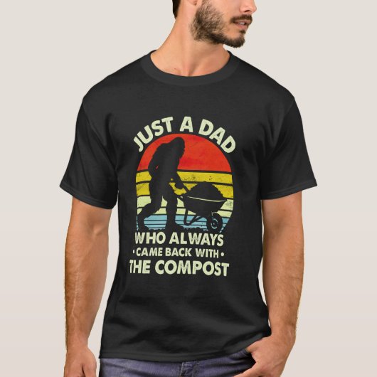 T-shirt Conception de compost drôle de coucher de soleil p (Devant)