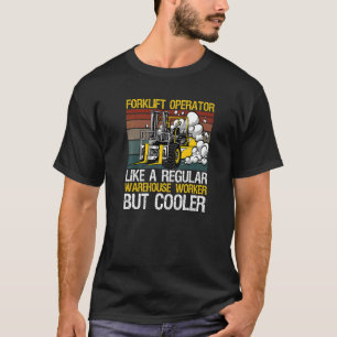 T-shirt Conception de conducteur de chariot élévateur pour