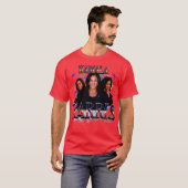 T-shirt Conception de contrefaçon de Kamala (Devant entier)