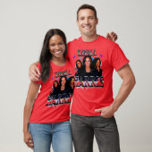 T-shirt Conception de contrefaçon de Kamala (Unisexe)