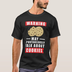 T-shirt Conception de cookie amusant