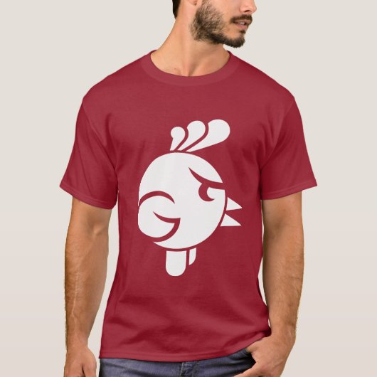 T-shirt Conception de coq de combat (Devant)
