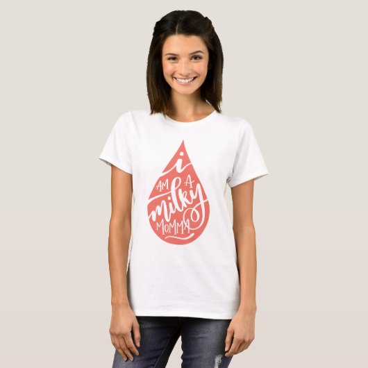 T-shirt Conception de corail de mamans laiteuses (Devant entier)
