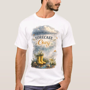 T-shirt Conception de cottagecore confortable pour jour de