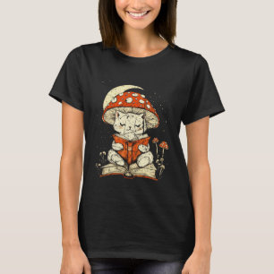 T-shirt Conception de Cottagecore pour Chat Amateur de Fle