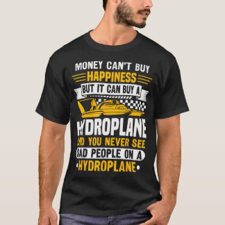 T-shirt Conception de course de bateau hydroplane pour un 