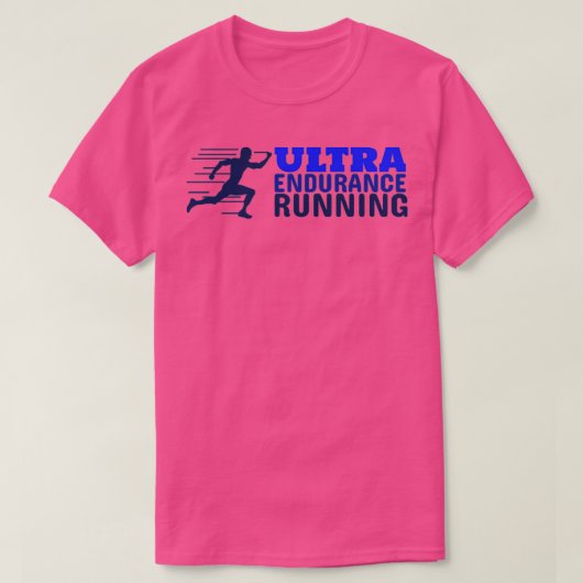 T-shirt Conception de course ultra endurance (Design devant)