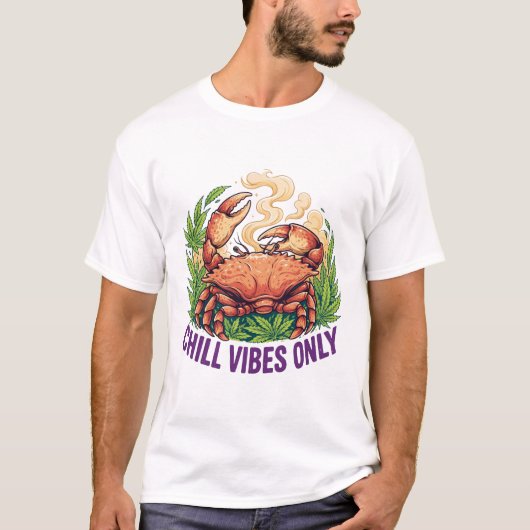 T-shirt Conception de crabe (Devant)