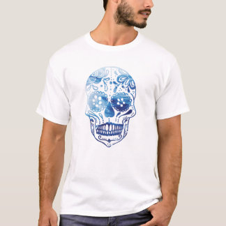 T-shirt Conception de crâne de sucre