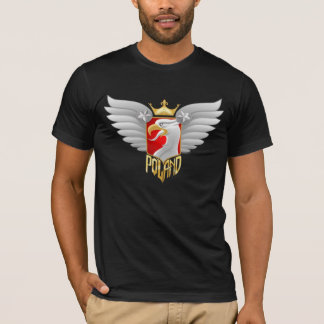 T-shirt Conception de cycliste de la Pologne