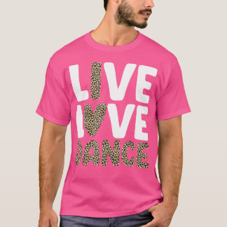 T-shirt Conception De Danse Cute Pour Filles Femmes Danse