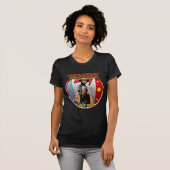 T-shirt Conception de danseur de cerfs communs de Yaqui (Devant entier)