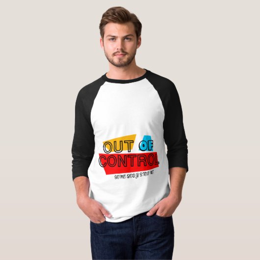 T-shirt Conception de déclaration de typographie audacieus (Devant entier)