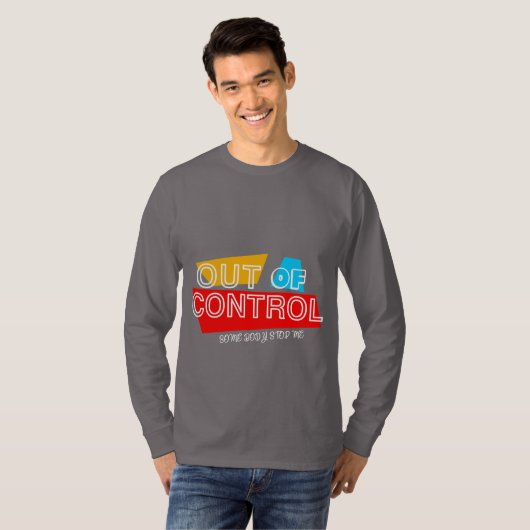 T-shirt Conception de déclaration de typographie audacieus (Devant entier)