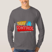 T-shirt Conception de déclaration de typographie audacieus (Devant)